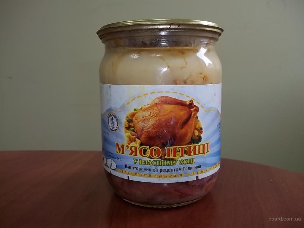 Тушенка из мяса птицы в домашних условиях