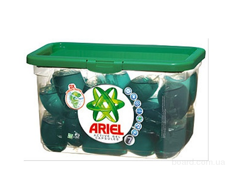 Жидкий гель порошок в капсулах ariel 32 шт Жидкий гель порошок в капсулах ariel 32 шт