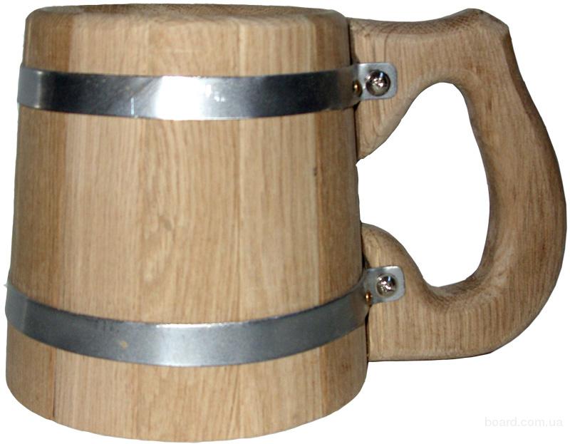 Деревянные кружки (дуб) 0.5л. - продам. Ціна 130 купити Деревянные ...