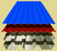 Профнастил, металочерепица