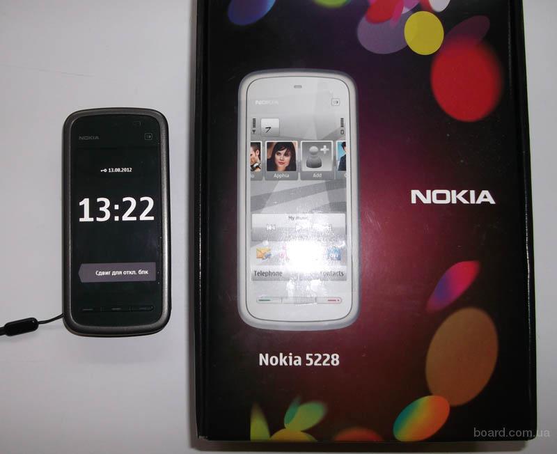 2-nokia-5228-black-v-otlichnom-sostoyani